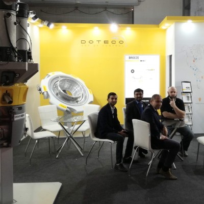 DOTECO Booth at INDIAPLAST